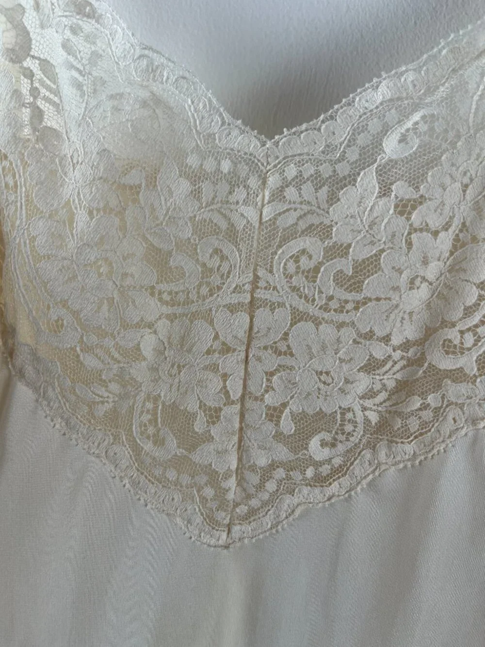 Vintage Cream Color Wonder Maid Non-Cling Full Slip Size 40 - Picture 4 of 6